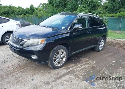 2011 Lexus Rx 450H из США, поврежденный, VIN JTJBC1BA4B2420862